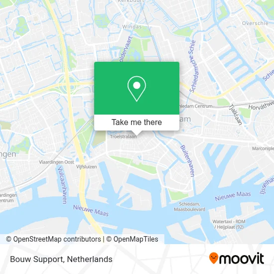 Bouw Support map