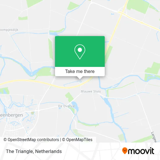 De Triangel map
