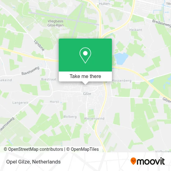 Opel Gilze map
