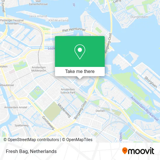 Fresh Bag map