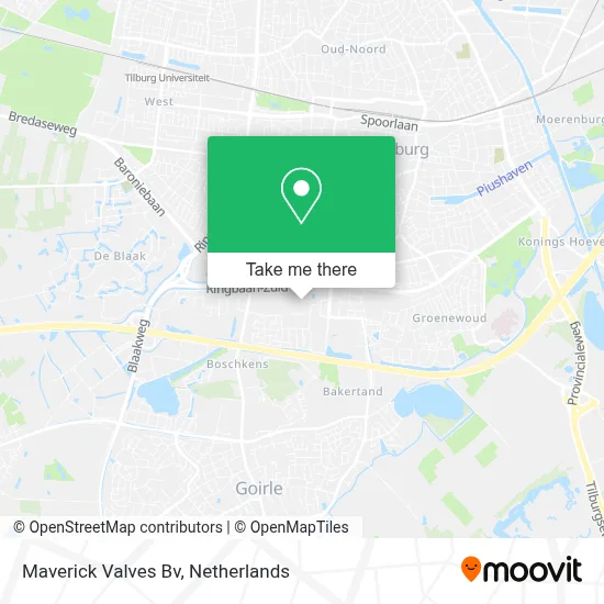 Maverick Valves Bv map