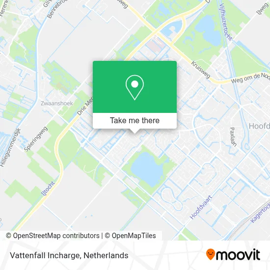 Vattenfall Incharge map