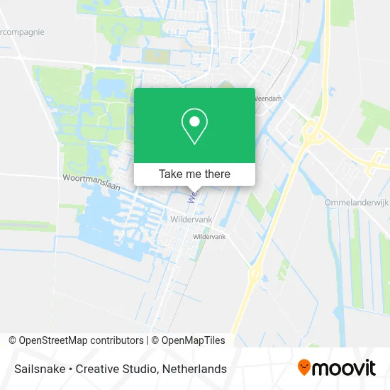 Sailsnake • Creative Studio map