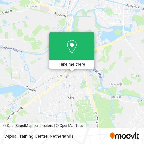 Alpha Training Centre map