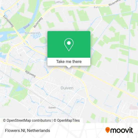Flowers.Nl map
