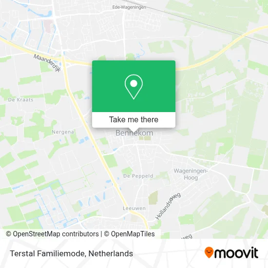 Terstal Familiemode map