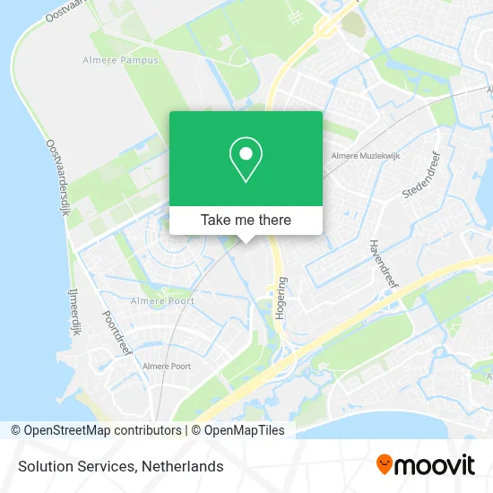 Solution Services map