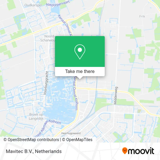 Mavitec B.V. map