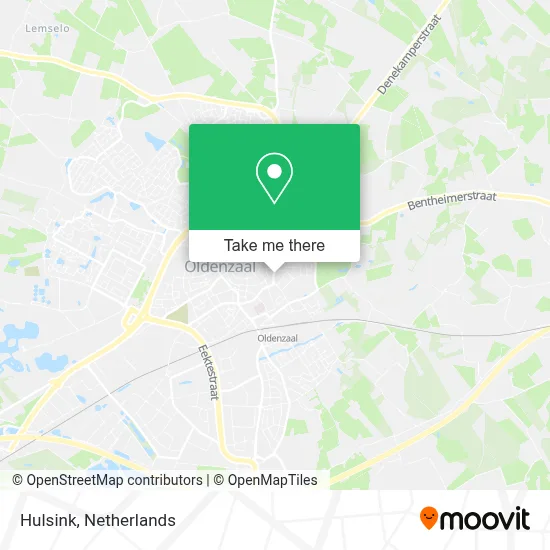 Hulsink map
