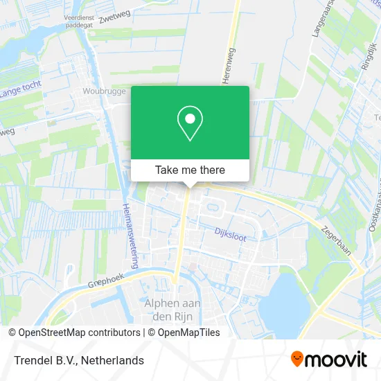 Trendel B.V. map