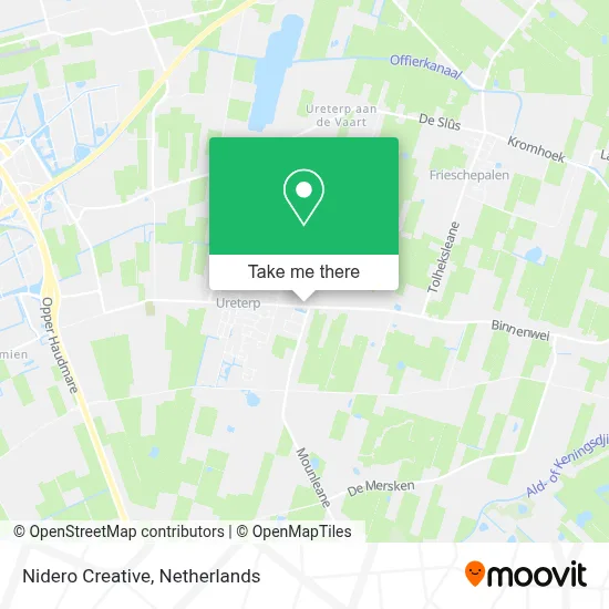 Nidero Creative map