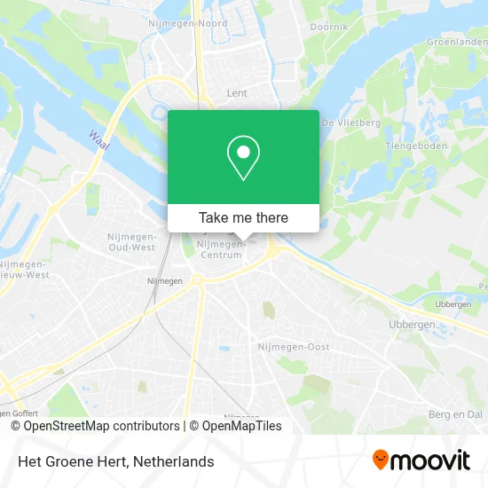 Het Groene Hert map