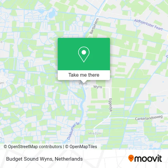 Budget Sound Wyns Karte