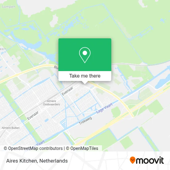 Aires Kitchen map