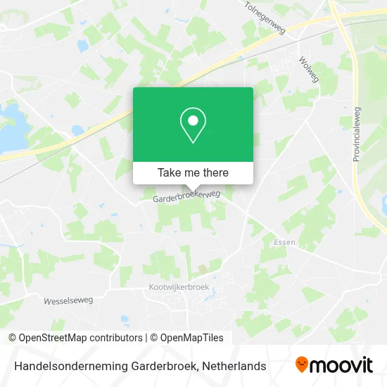 Handelsonderneming Garderbroek map