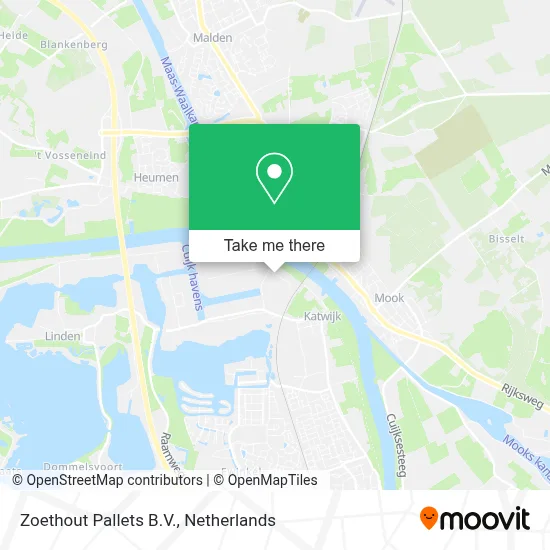 Zoethout Pallets B.V. map