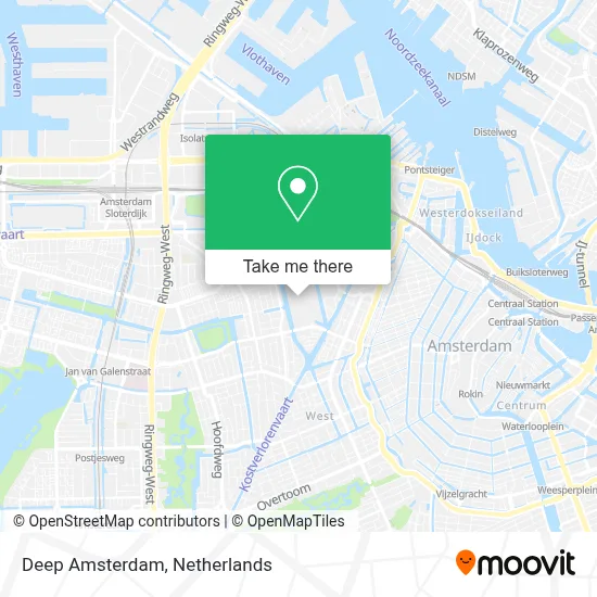Deep Amsterdam map