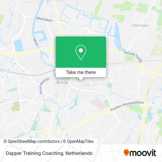 Dapper Training Coaching map