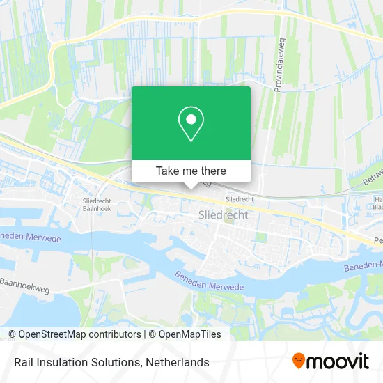 Rail Insulation Solutions map