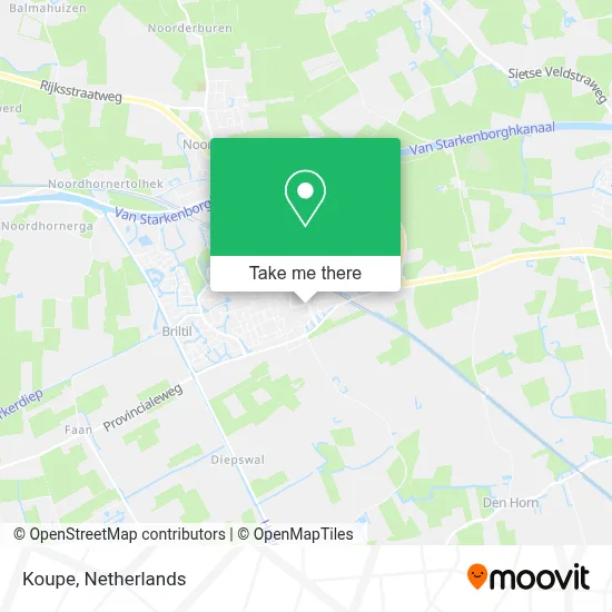 Koupe map