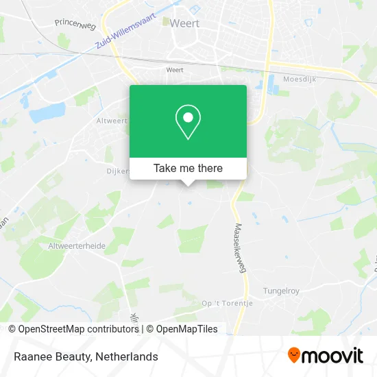 Raanee Beauty map