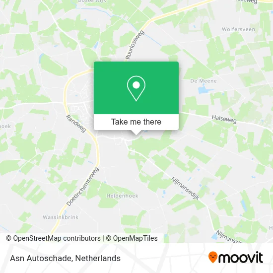 Asn Autoschade map