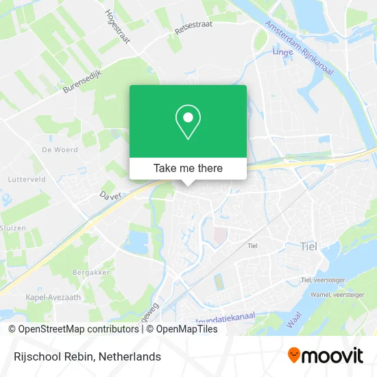 Rijschool Rebin map