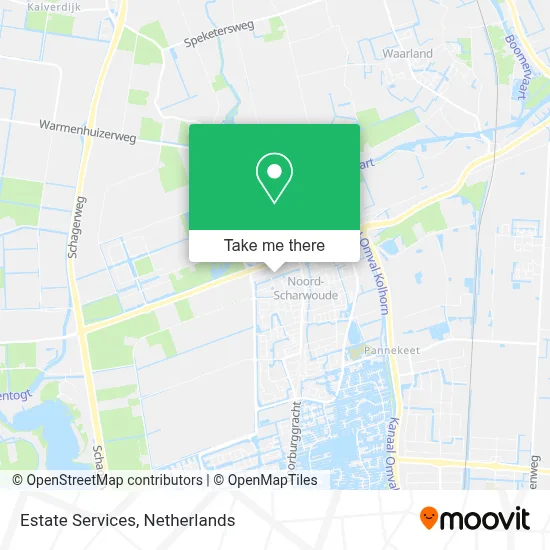Estate Services map