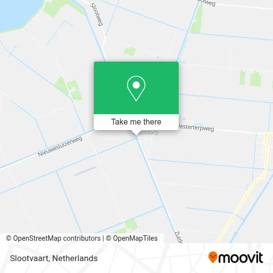 Slootvaart map