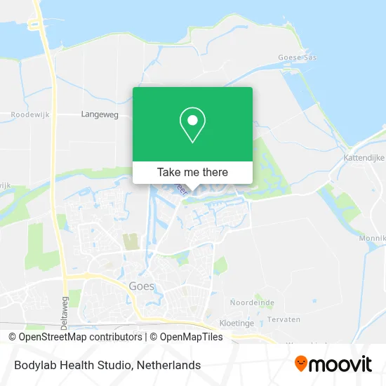 Bodylab Health Studio map