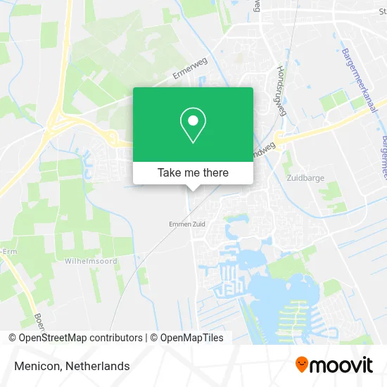 Menicon map