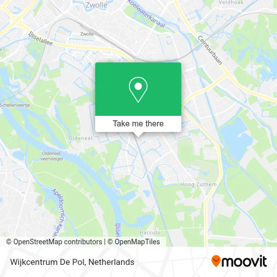 Wijkcentrum De Pol map