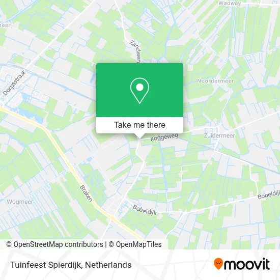 Tuinfeest Spierdijk map