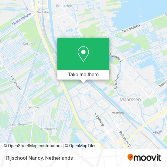 Rijschool Nandy map