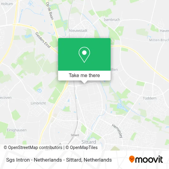 Sgs Intron - Netherlands - Sittard map