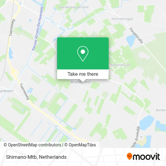 Shimano-Mtb map