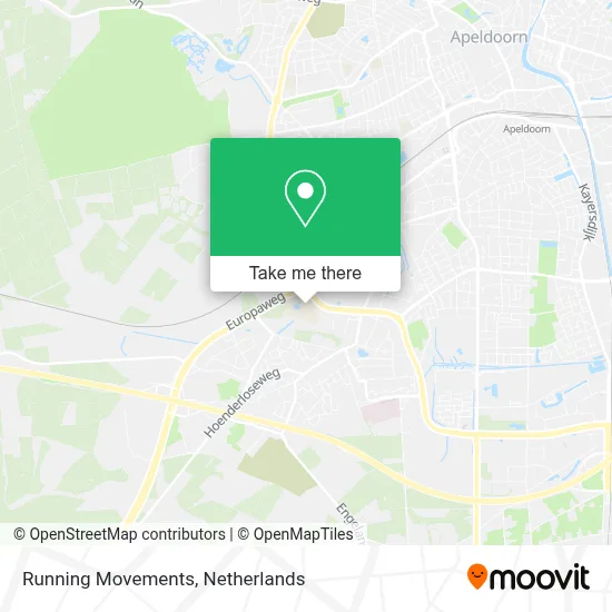 Running Movements Karte