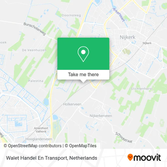 Walet Handel En Transport map