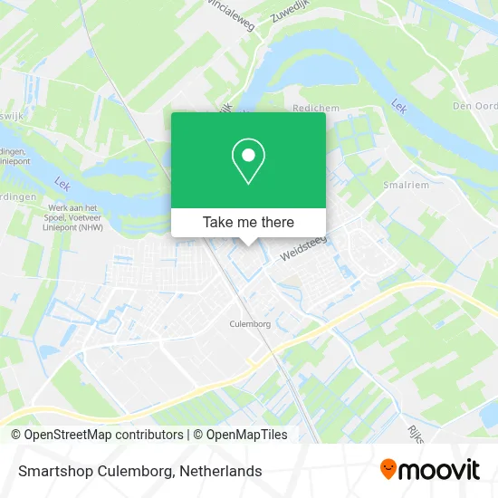 Smartshop Culemborg map
