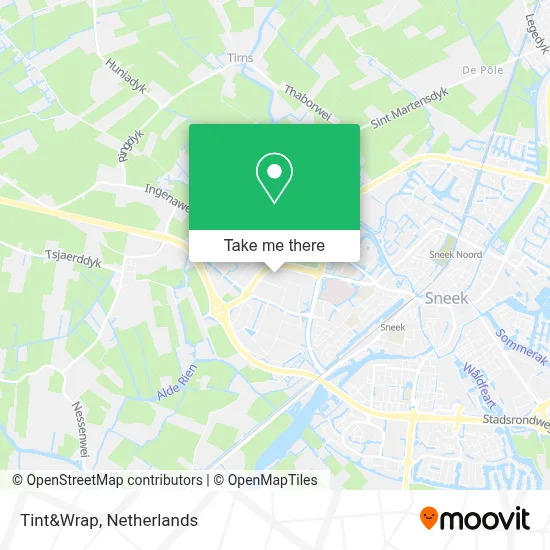Tint&Wrap map