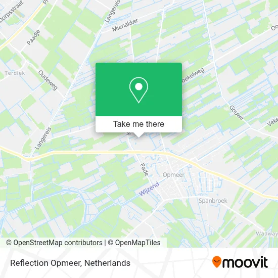 Reflection Opmeer map