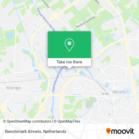 Benchmark Almelo map