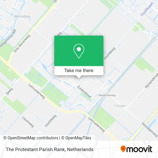 The Protestant Parish Rank Karte