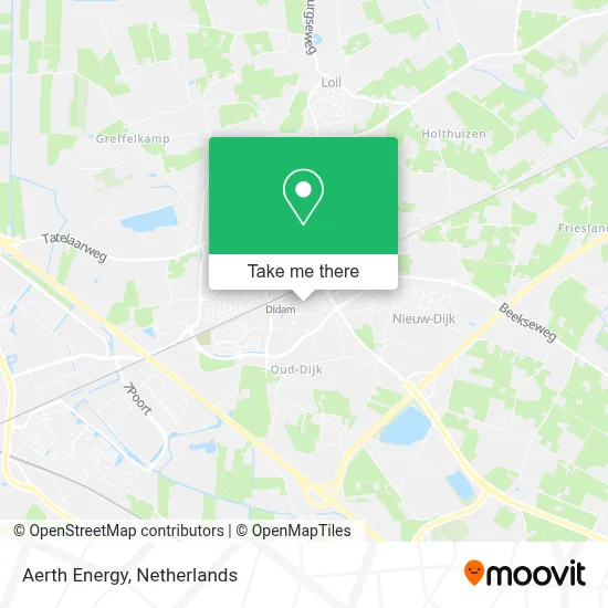 Aerth Energy map