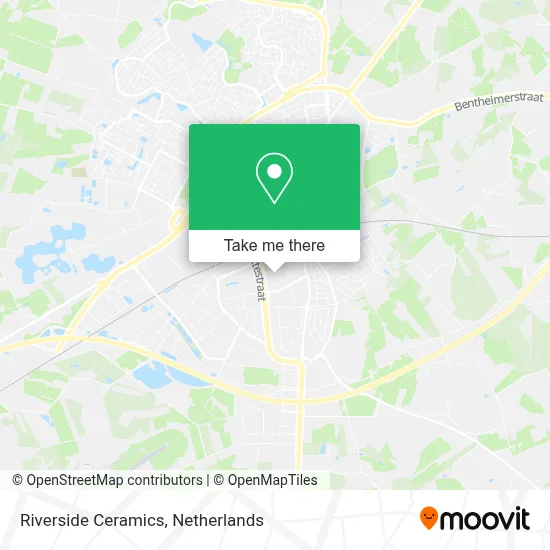 Riverside Ceramics map