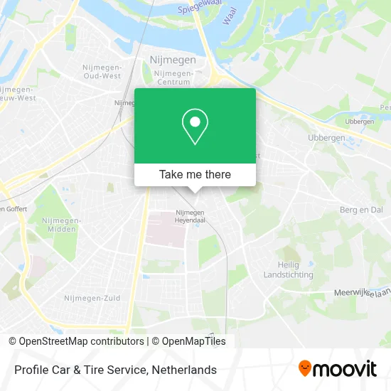 Profile Car & Tire Service map