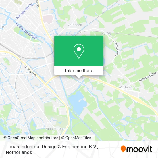 Tricas Industrial Design & Engineering B.V. map