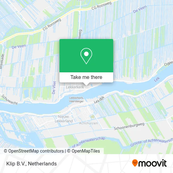 Klip B.V. map