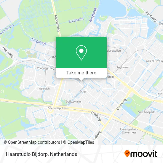 Haarstudio Bijdorp map