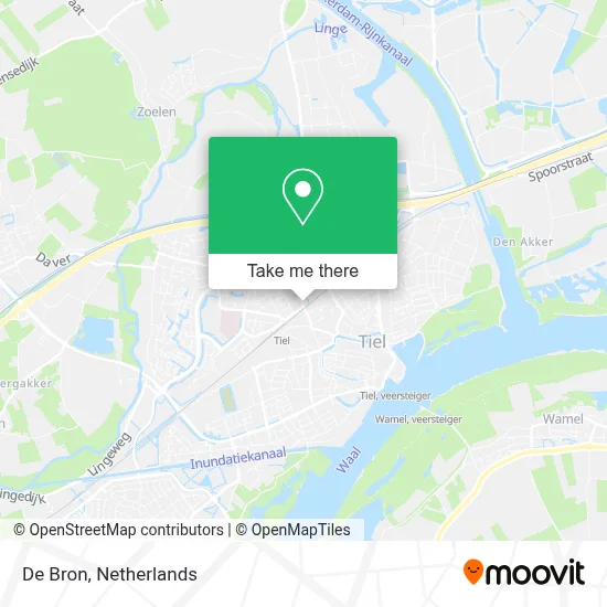 De Bron map